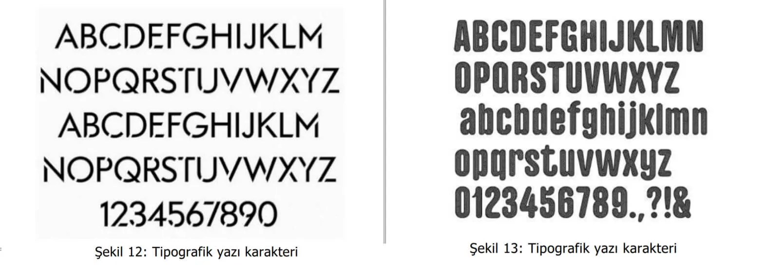 tipografik yazı karakter örnekleri-aliağa patent